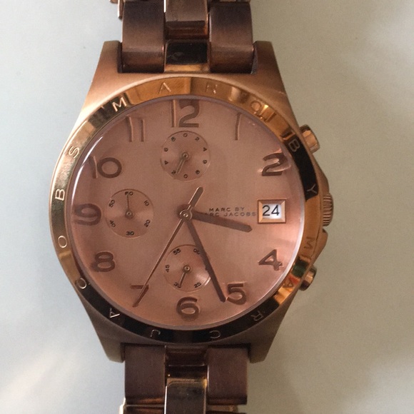 Marc Jacobs Rose Gold Chronograph Watch - Picture 4 of 7
